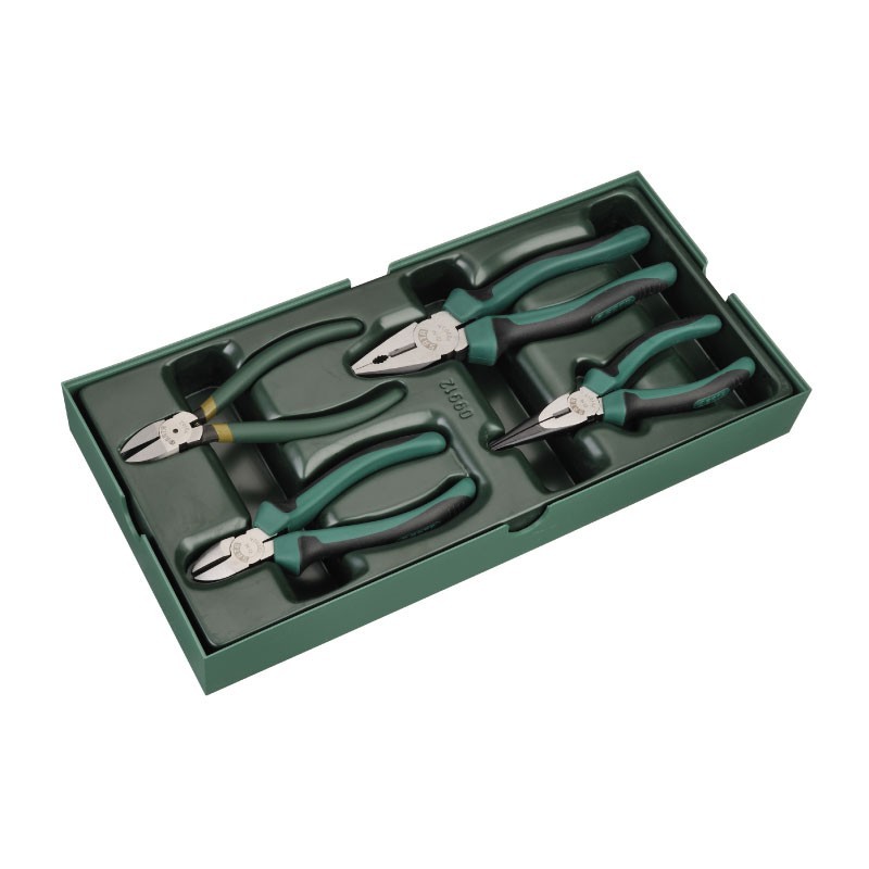 ALICATES JGO 4 PZS ALICATE PIZA Y CORTAFRIO