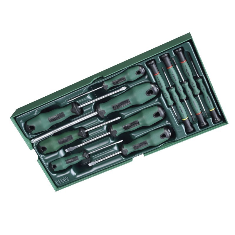 DESTORNILLADORES MIXTOS JGO 13 PZS