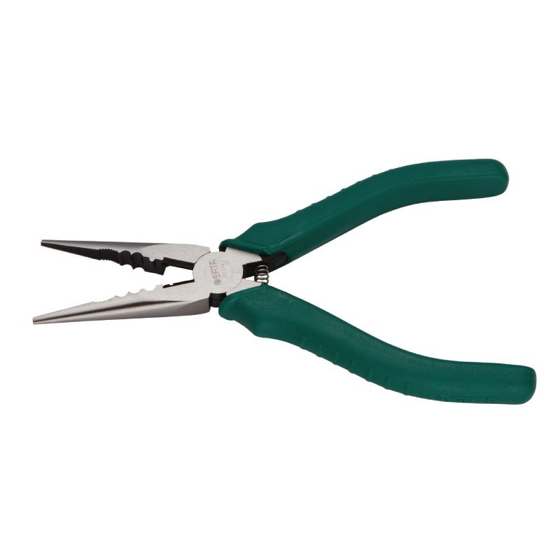 ALICATE PINZA DE PUNTA 6" CON PONCHADOR