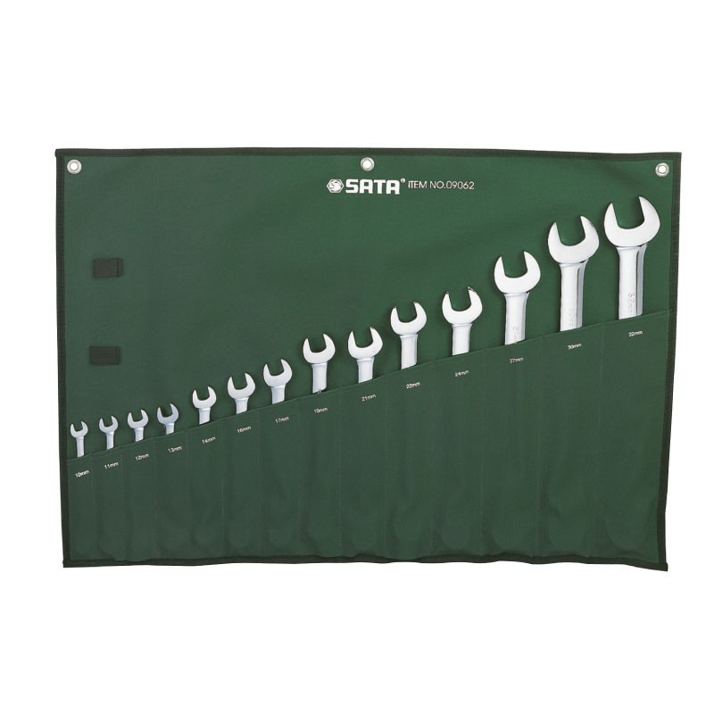 LLAVE COMBINADA JGO 14PZS 10 A 32 MM REF. ST09062SJ