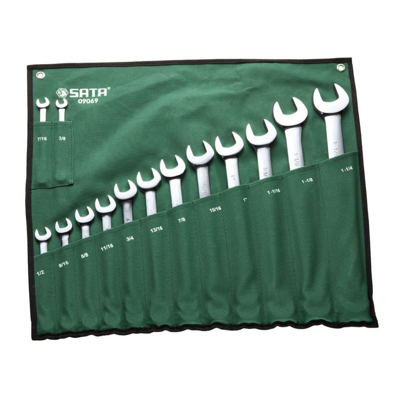 LLAVE COMBINADA JGO 14 PZS PULG REF. ST09069SJ