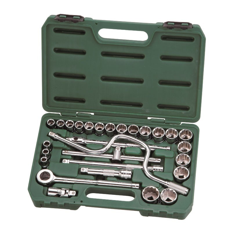 LLAVE COPA JGO MM 28PZS 12PTAS CTE 1/2 DE 10 A 32 MM