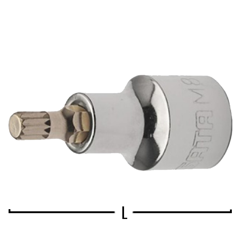 LLAVE COPA CORTA PLURIDENTADA CTE 1/2 X M12
