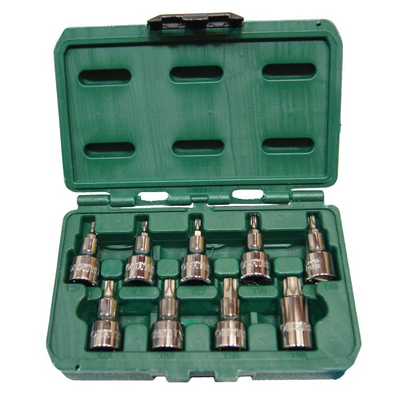 LLAVE COPA JGO TORX 9PZS CTE 1/2 DE T20 A T60 REF. 24100-09