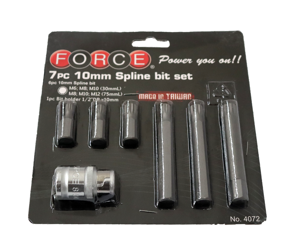 FORCE 4072 JUEGO DE PUNTAS CORTA Y LARGAS PLURIDENTADA ESP 1/2 /