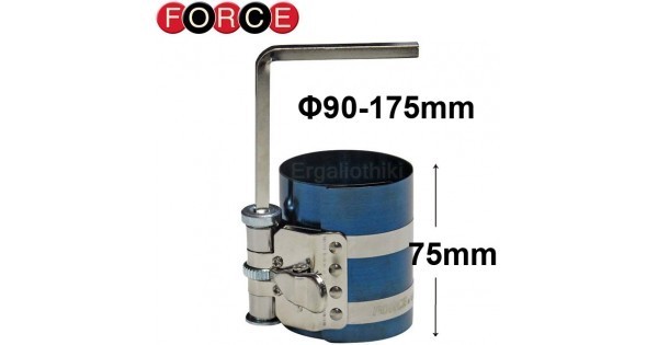 FORCE 6203175 CINCHA PARA ANILLAR PISTONES 90/175MM LARGO 75