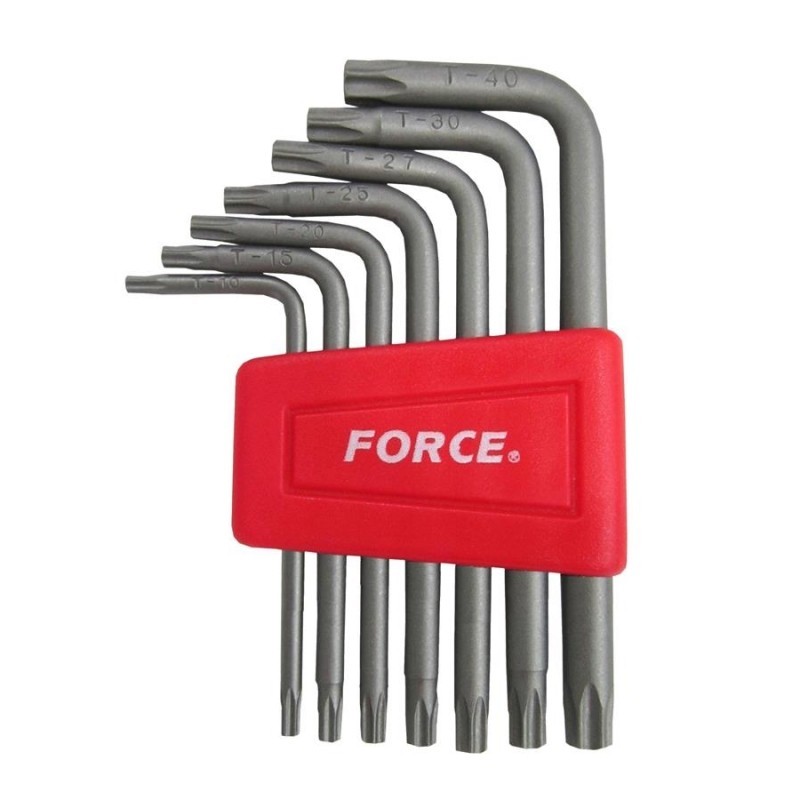 FORCE 5071T JUEGO DE 7 LLAVES TORX A PRUEBA DE MANIPULACIÓN