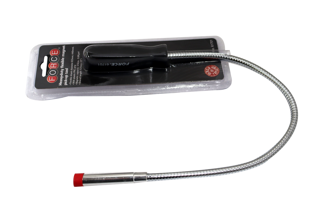 FORCE 61701 RECOGEDOR FLEXIBLE 8.5X440MM Y MAGNÉTICO 3.5LBS