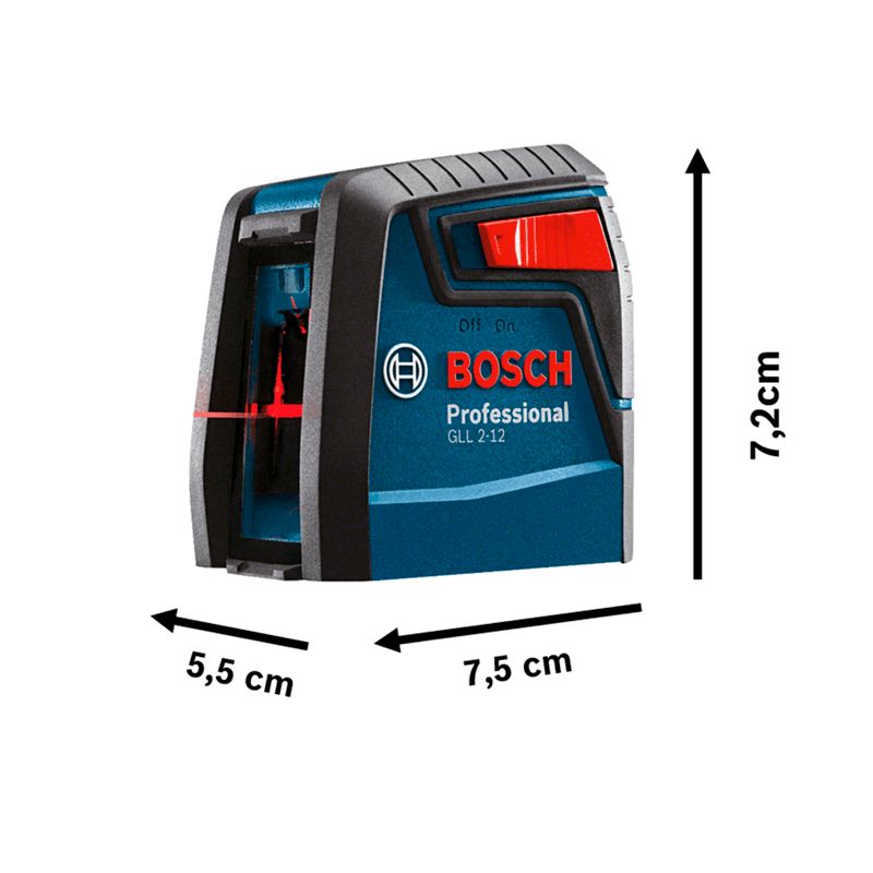 NIVEL LASER LINEA ROJA REF. GLL 2-12