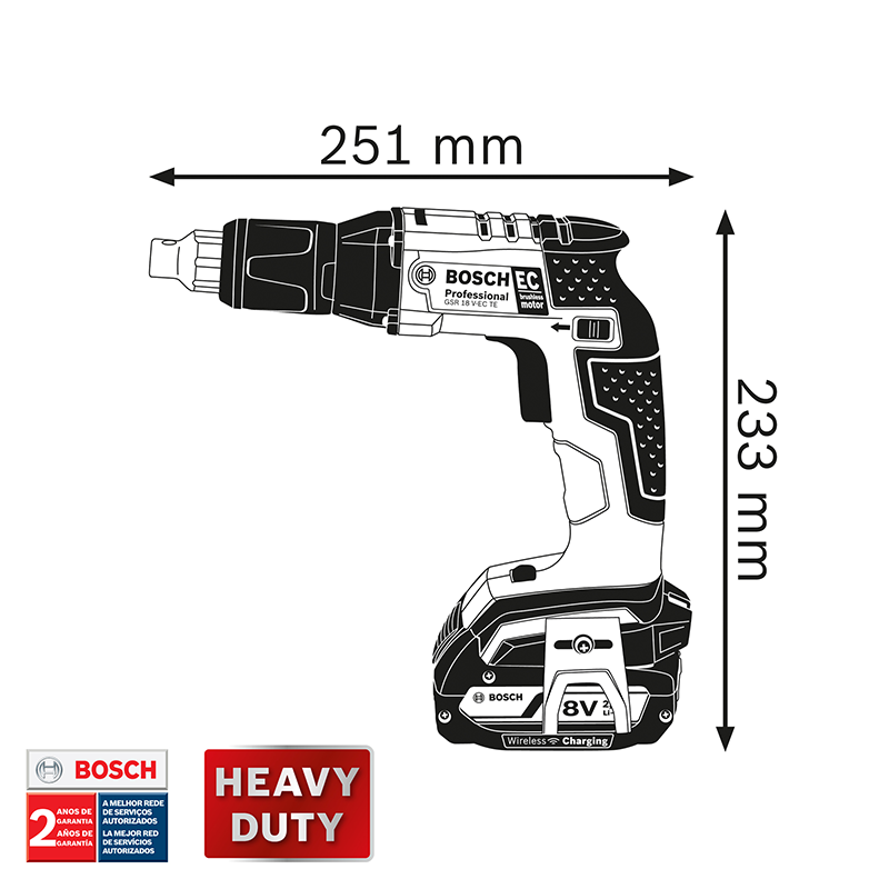 TALADRO RECARGABLE GSR 18V