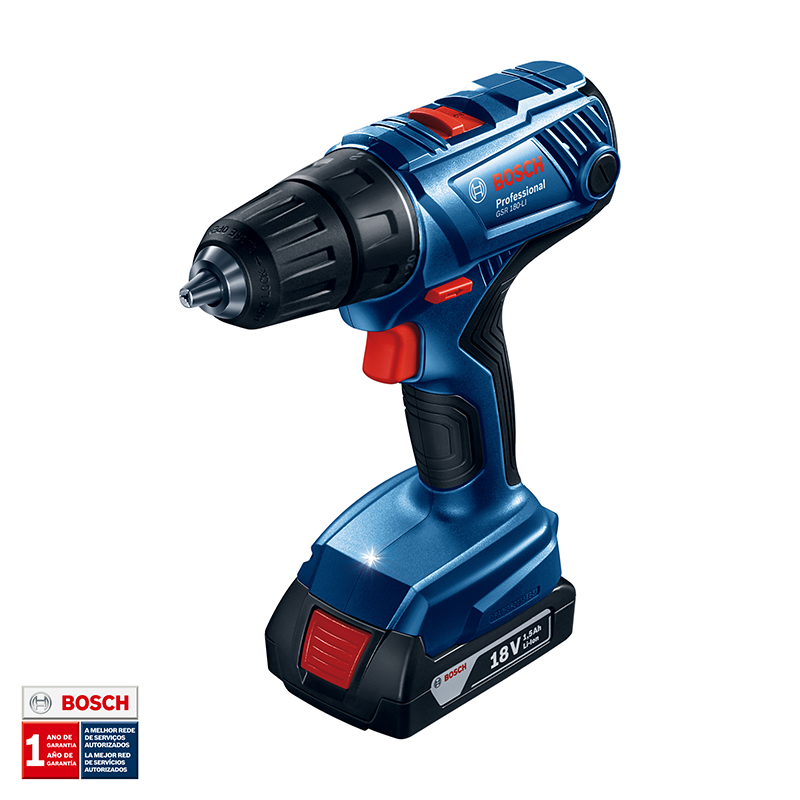 TALADRO RECARGABLE 18 VOLT GSR 180-LI