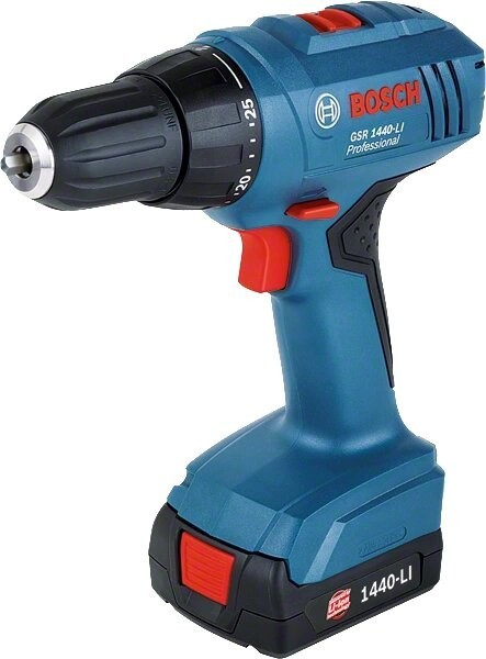 TALADRO RECARGABLE TORQUE REGULABLE GSR 1440-LI