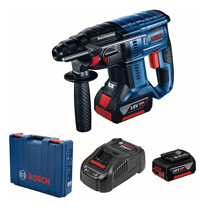 TALADRO ROTOMARTILLO RECARGABLE 18 VOLT REF. GBH 180-LI