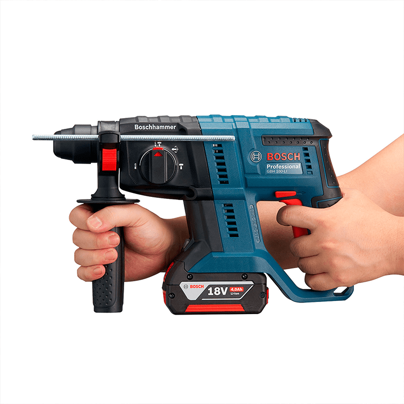 TALADRO ROTOMARTILLO RECARGABLE 18 VOLT REF. GBH 180-LI