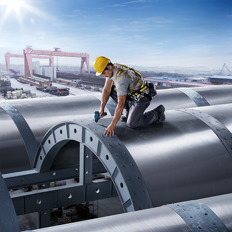 COMBO TALADRO RECARGABLE GSB 120-LI + LLAVE GDR 120-LI