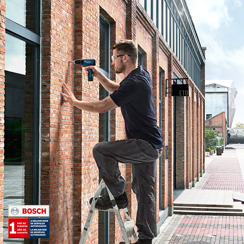 COMBO TALADRO RECARGABLE GSB 120-LI + LLAVE GDR 120-LI