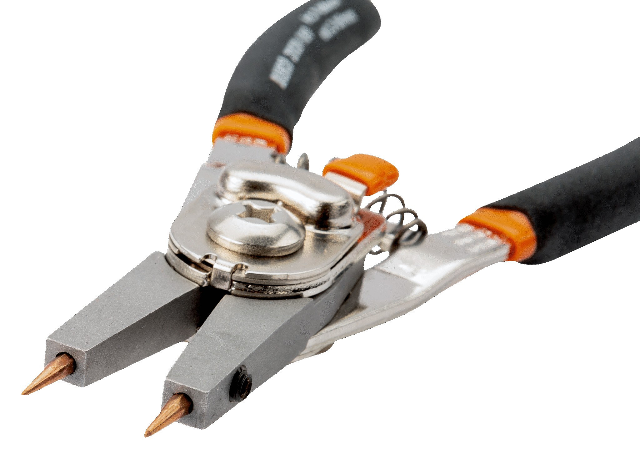 ALICATE PARA ARANDELAS INTERIORES Y EXTERIORES CON PUNTAS INTERCAMBIABLES 10"