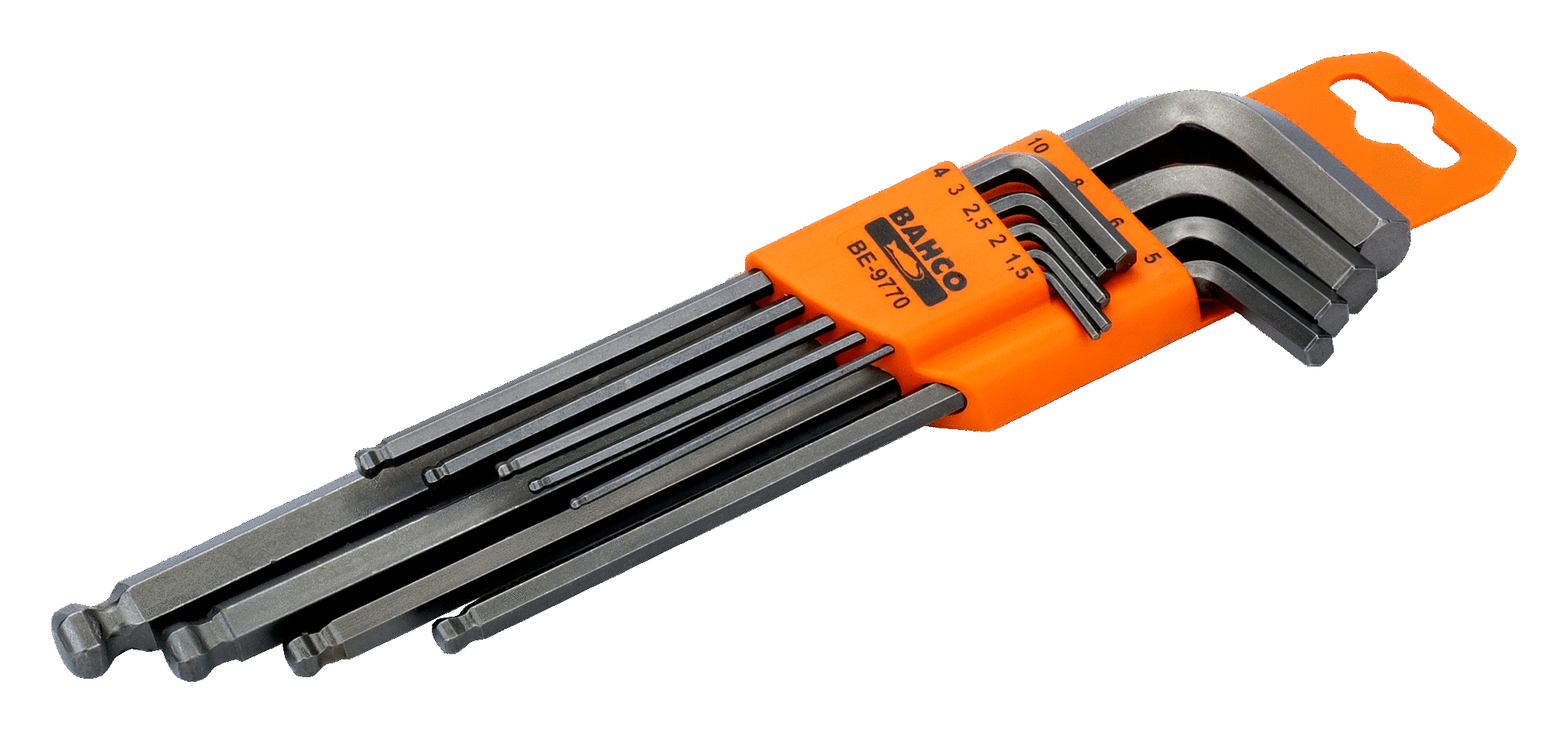 JGO LLAVES BRISTOL C/ESFERICA DE 1.5 A 10 MM CON 9 PZA REF: BE-9770