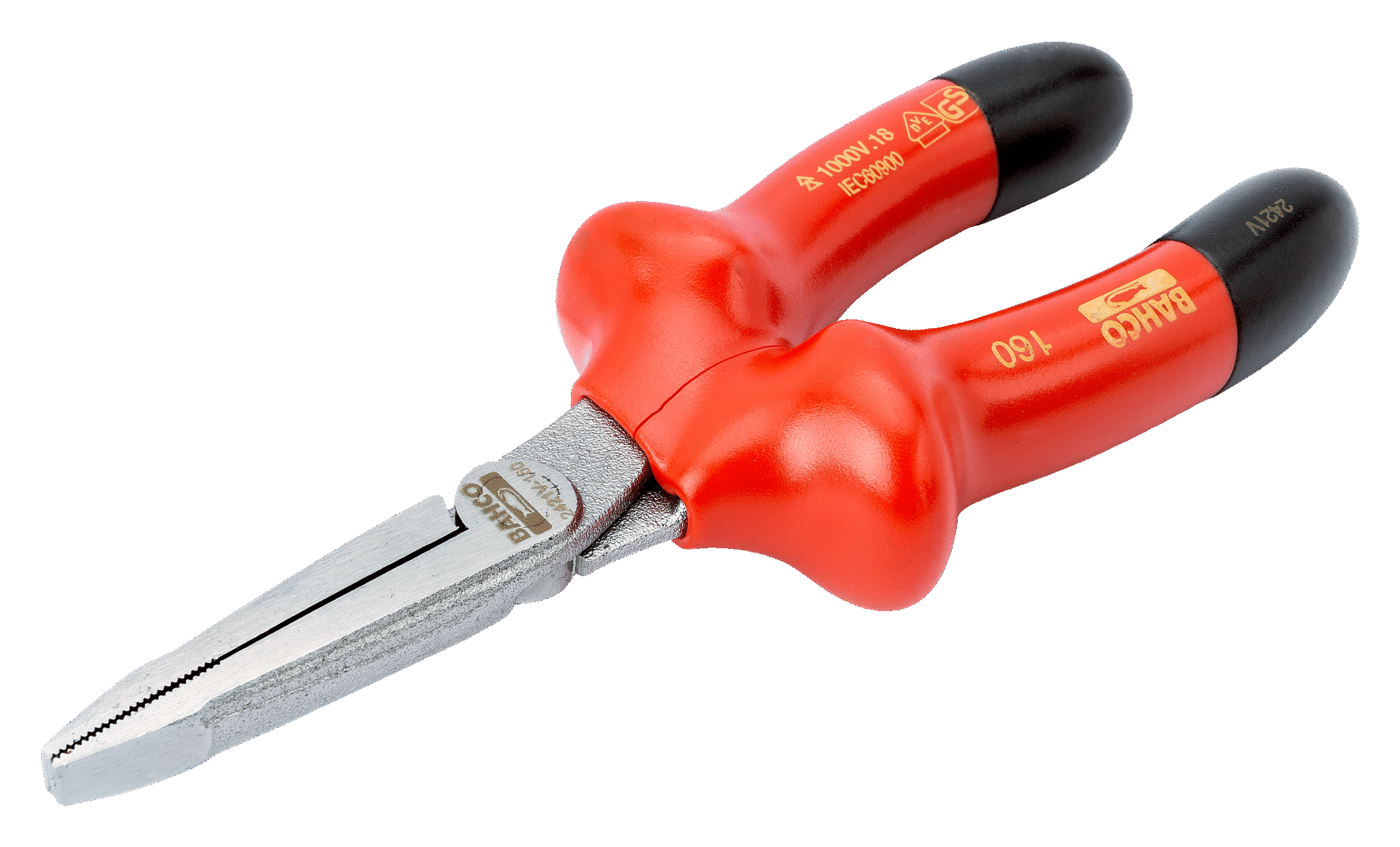 ALICATE DE PUNTA PLANA 6" AISLADO 1000VLT ESPAÑOL