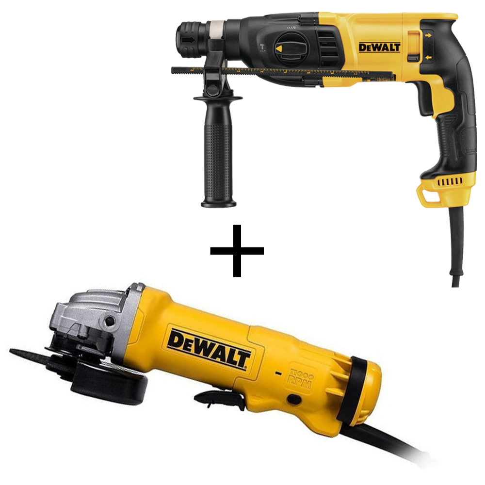 COMBO TALADRO D25133K + MINIPULIDORA DWE4212