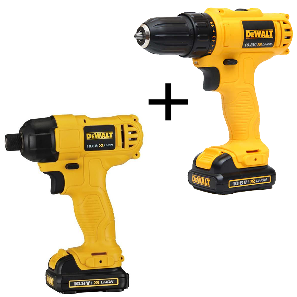 COMBO TALADRO DCD700 + ATORNILLADOR DCF805