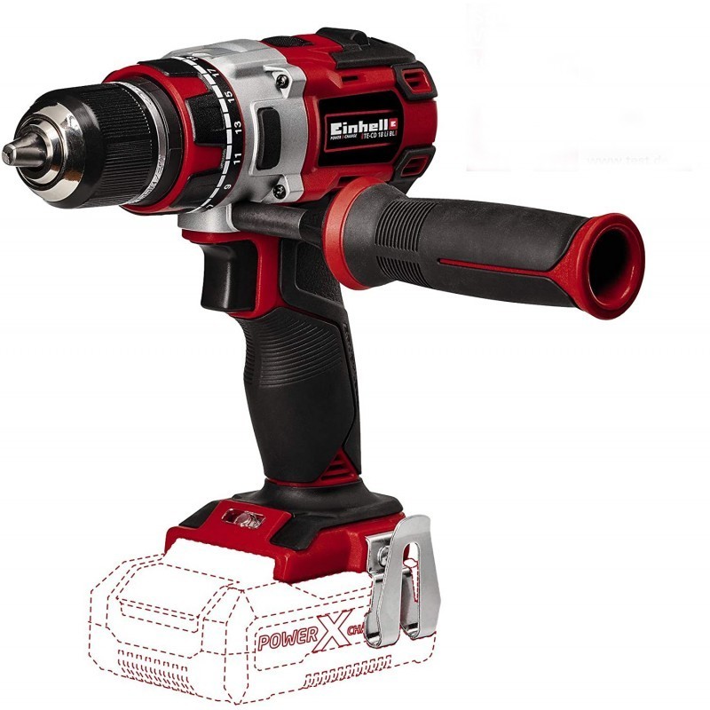 TALADRO RECARGABLE 18V DE ROTACION 3/8" + 2 BATERIAS