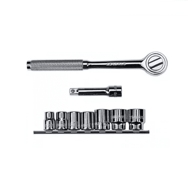 LLAVE COPA JG 11 CTE 3/8 10 A 19 MM RACHET Y EXT