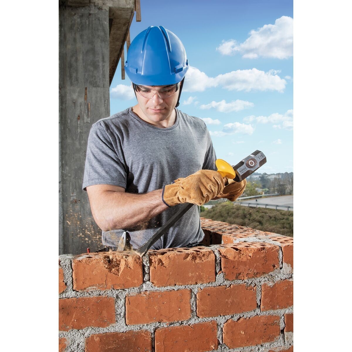 CINCEL PLANO CON PROTECTOR 1" X 10"