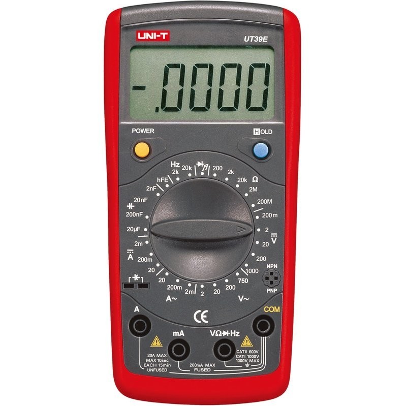 MULTIMETRO DIGITAL AC/DC REF. UT39E