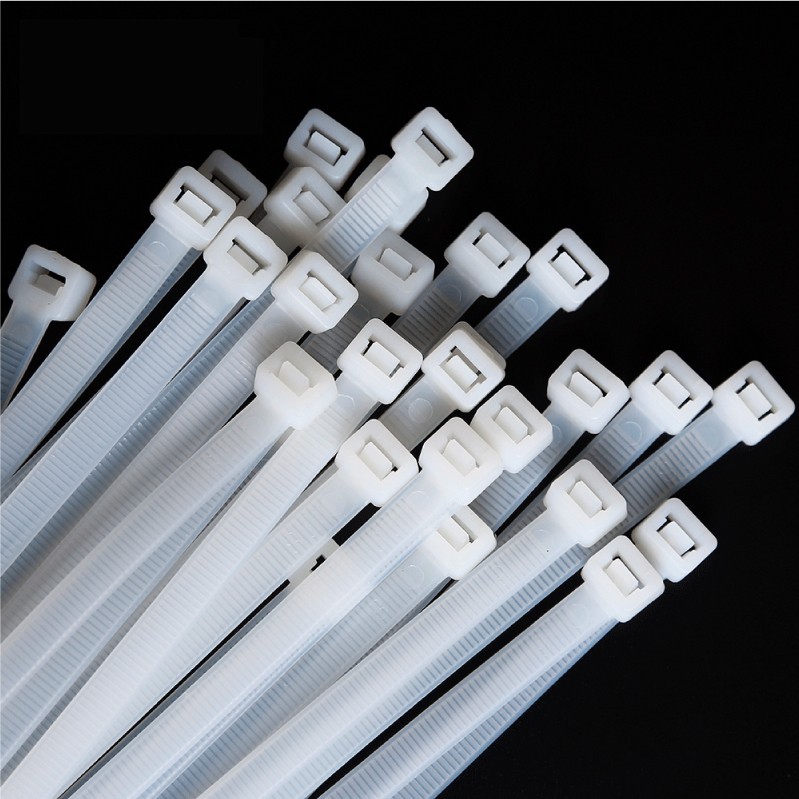 ABRAZADERA AMARRE PLASTICO X 100 UN NEGRO 003