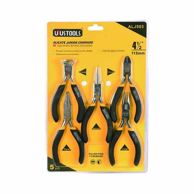 ALICATE MINI PINZA JGO 5PZ REF. ALJ502