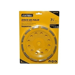 COPA DIAMANTADA SEGMENTADA DE 1 FILA DE 7" REF: DDP180