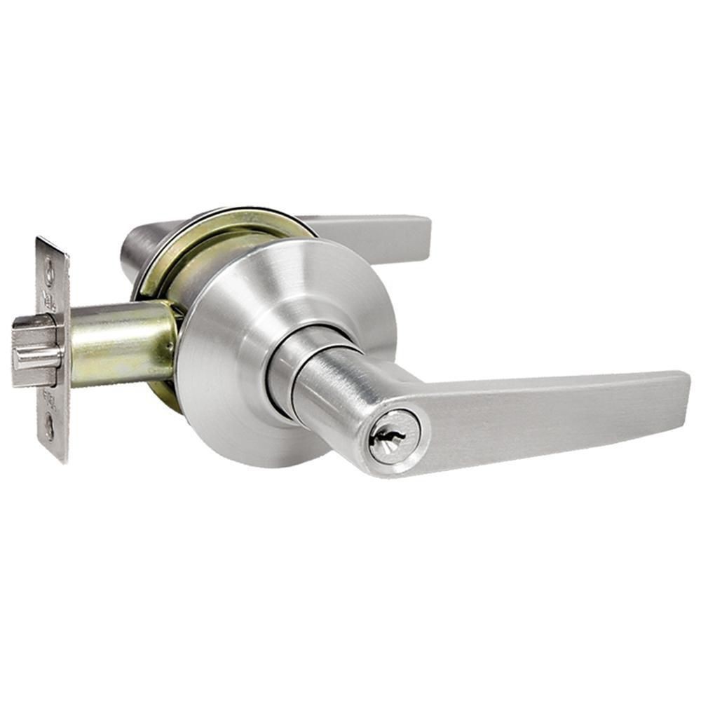 CERRADURA BAÑO POMO SATINADO