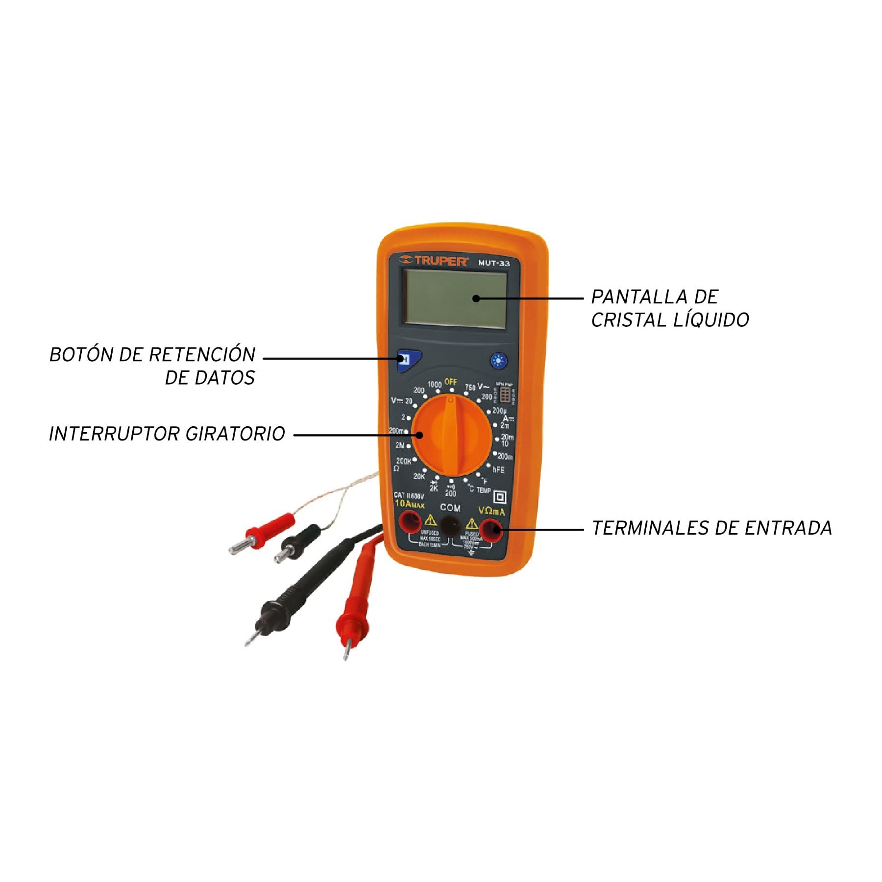 MULTIMETRO DIGITAL PARA MANTENIMIENTO BASICO