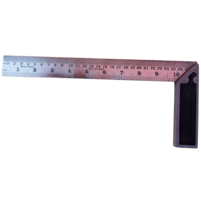 ESCUADRA METALICA 9"