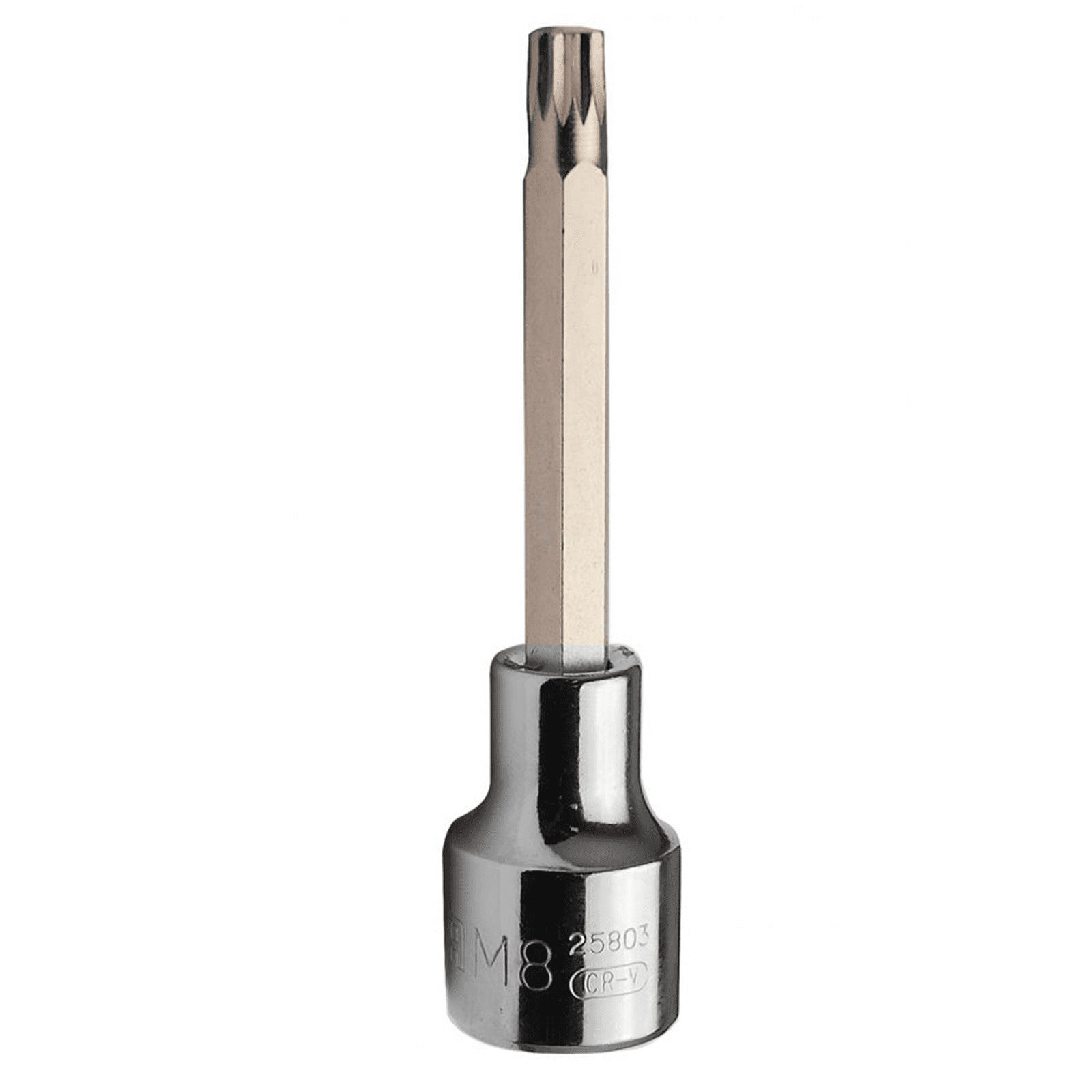 LLAVE COPA LARGA PLURIDENTADA CTE 1/2 X M8