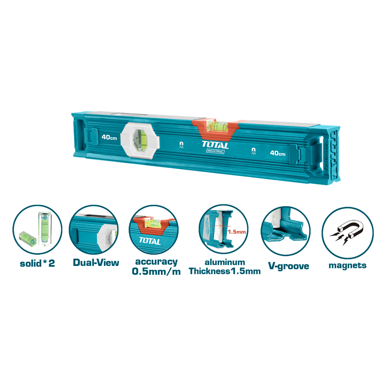 NIVEL DE BURBUJA MAGNETICO INDUST 60