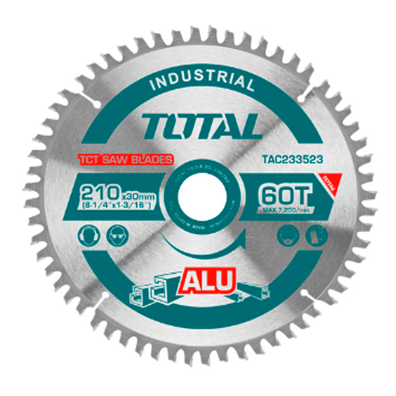 SIERRA CIRCULAR TUNGST P ALUMINIO 8.1/4" X 60 DITS
