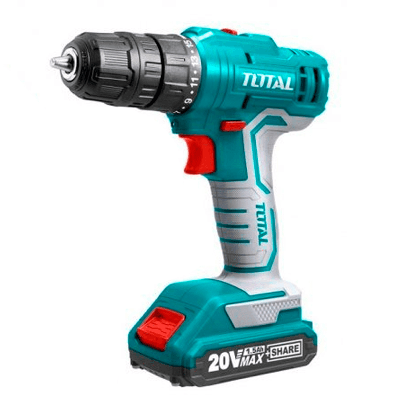 TALADRO INALAM 3/8" MALETIN 2BAT 1,5AH