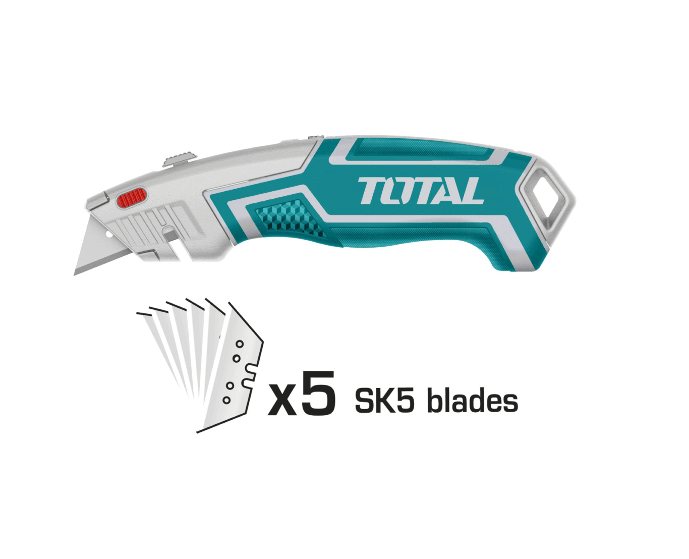 NAVAJA BISTURI UTILITARIO CON 5 CUCHILLAS (TRIANGUL )