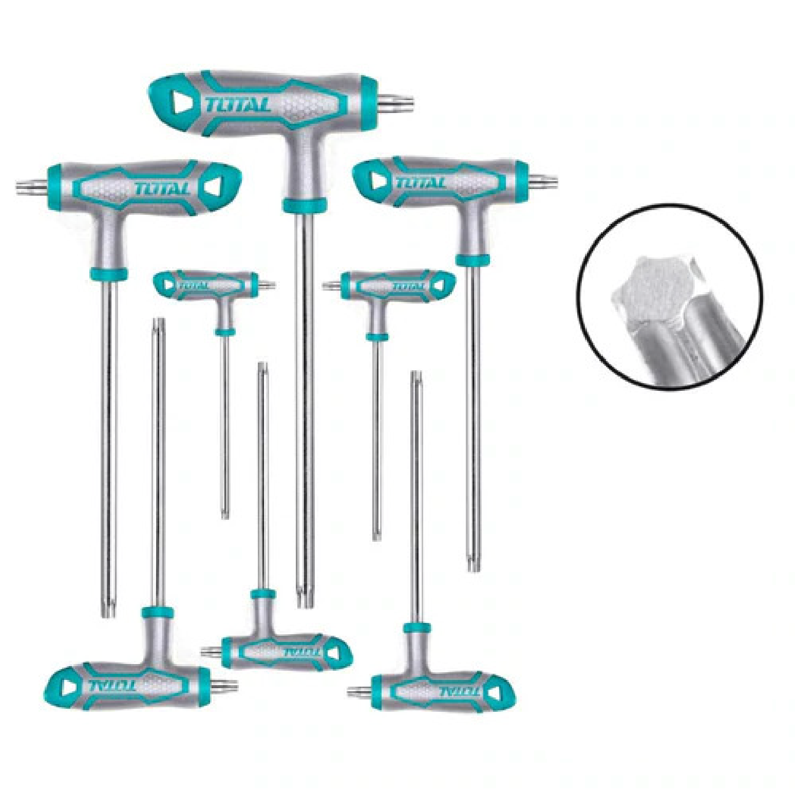 LLAVE TORX MANGO EN T DEL T10 AL T50
