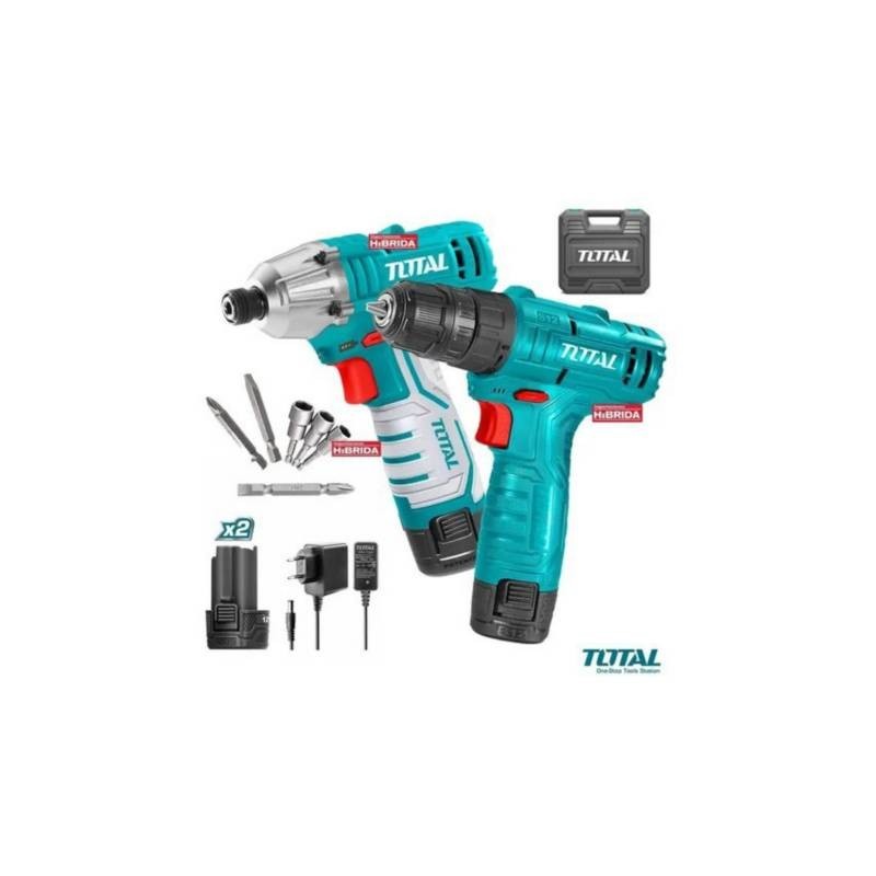 TALADRO INALAM 3/8"+ DESTORNILL 2 PILAS 1.5 AH + CARGAD