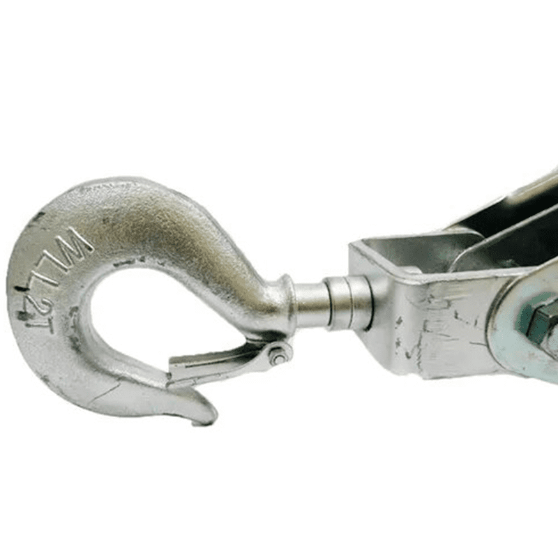 POLEA PARA CONSTRUCCION DOBLE 120 MM 1"